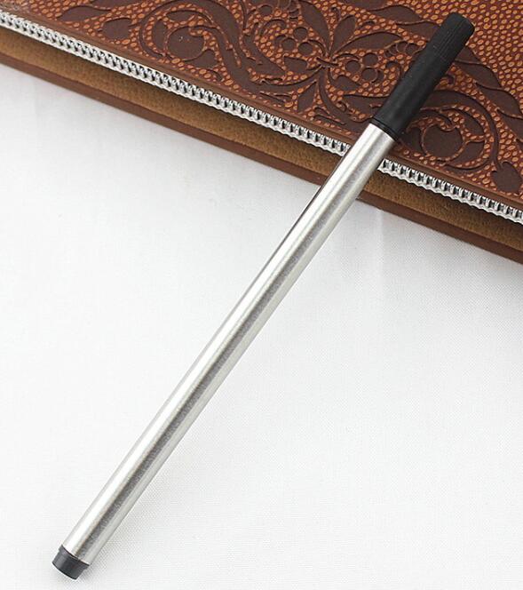 Gel pen Rollerball Pen green Golden Business Metal Ballpoint Pens for school Golden Clip Gold: E