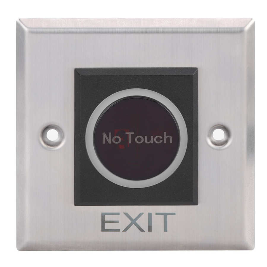 Infrared Sensor Switch Non-Touch Access Control System Backlit Button DC12V