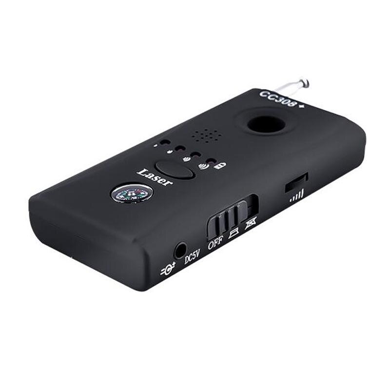 Multifunktions trådløs kameralinse signaldetektor  cc308+  radiobølgesignaldetektering kamera fuld rækkevidde wifi rf gsm enhedsfinder