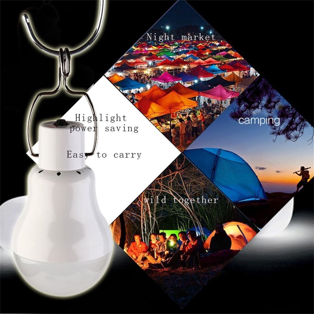 15W 150 Draagbare Zonne-energie Led Lamp Zonne-energie Licht Opgeladen Zonne-energie Lamp Outdoor Zaklamp Kamp Tent Vissen licht