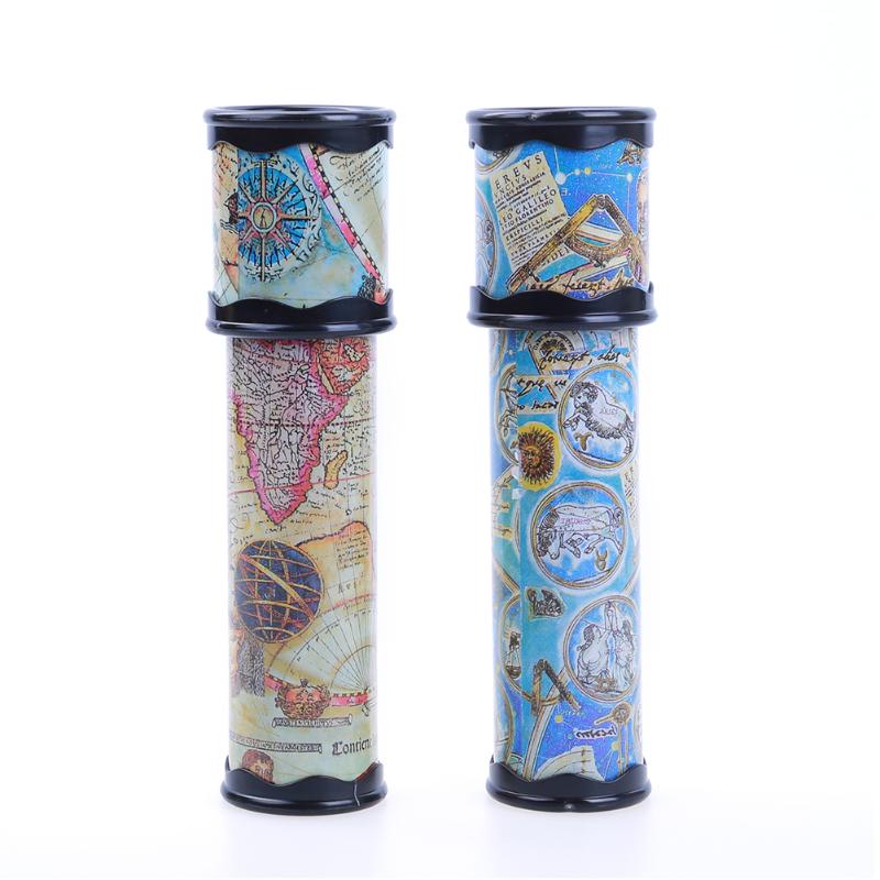 18/20/30cm Rotating Stretchable Magic Kaleidoscopes Adjustable Colorful World Preschool Toys Kid Children Fancy Colored World