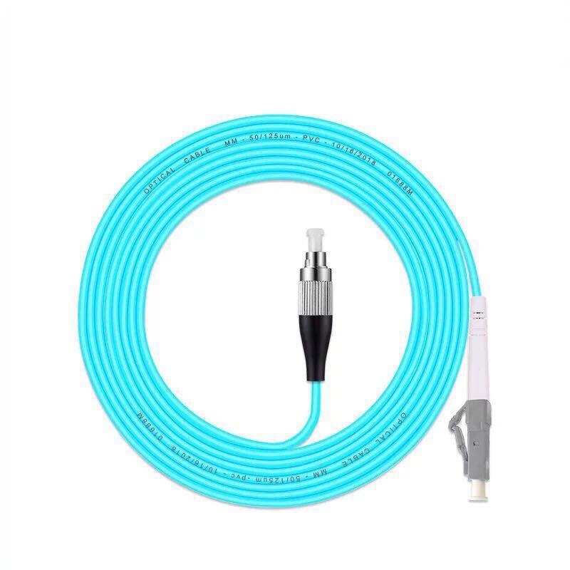 5pcs 3 Meters LC-LC Patch Cord Multi-Mode OM3 10G Fiber Cable Multimode Simplex Fiber Optical Jumper Patch Cord: FC UPC-LC UPC