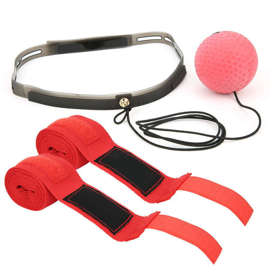 Bola ajustável cabeça-montada da espuma do plutônio das bolas de puxo do boxe bola de trainning para o equipamento da aptidão dos esportes da aptidão
