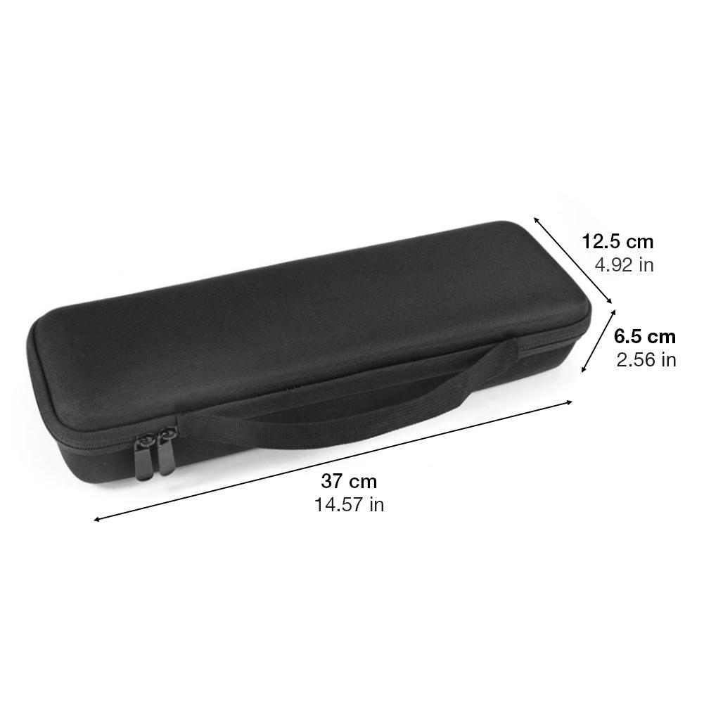 Caja de almacenamiento portátil para Hercules DJControl caja protectora a prueba de golpes caja de almacenamiento de plato bolsa de almacenamiento para DJControl