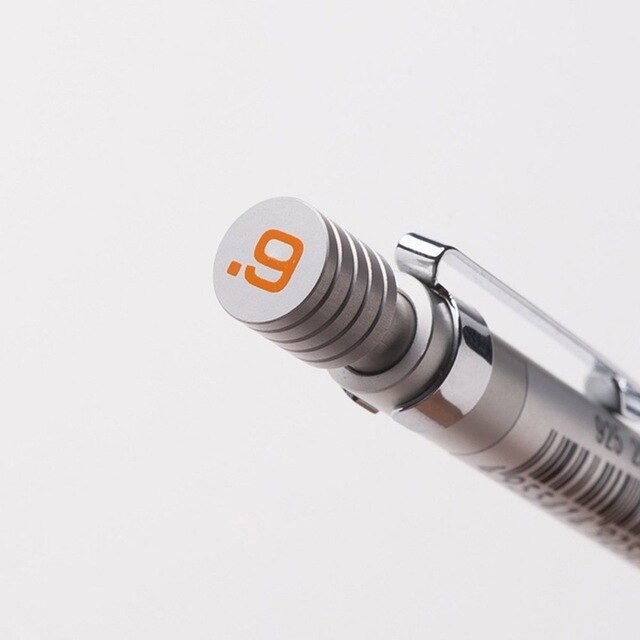 German STAEDTLER 925 25 senior Full metal Graphite Automatic Mechanical Pencil drafting supplies 0.3 / 0.5 / 0.7 / 0.9 / 2.0 mm: silvery 09mm