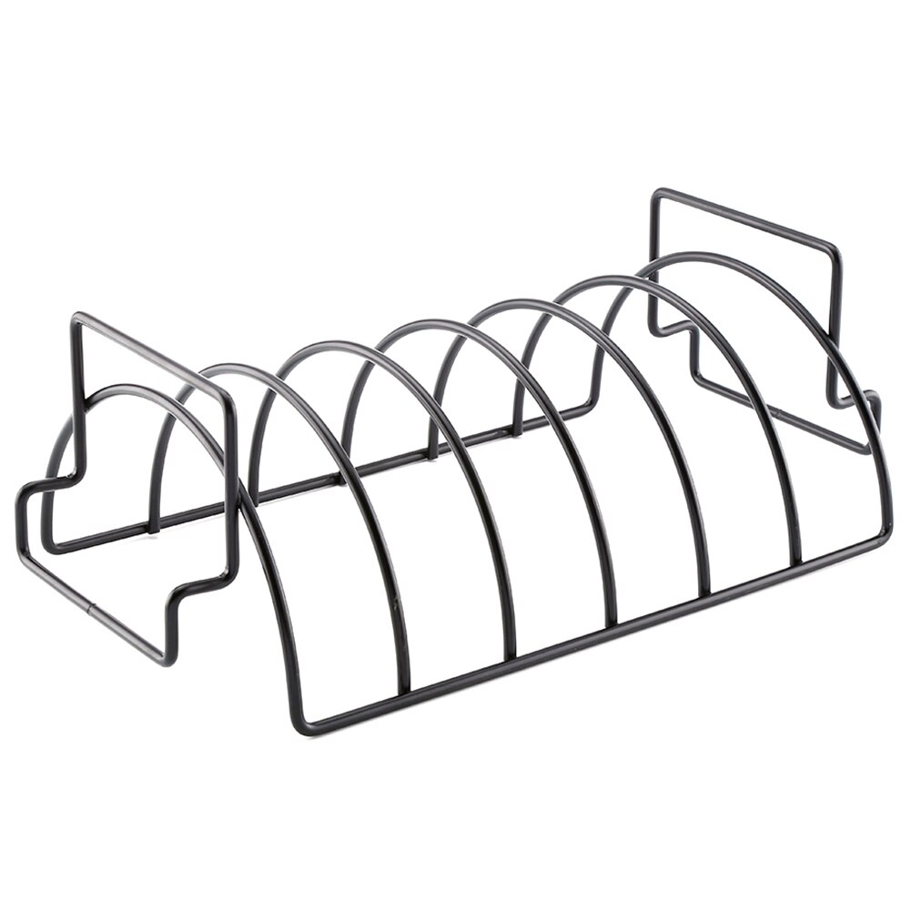 Set De 3 Rejillas Para Salchichas De Barbacoa En Acero Inoxidable + 1 Cepillo De Silicona Rojo, Accesorio Creativo Para Parrilla