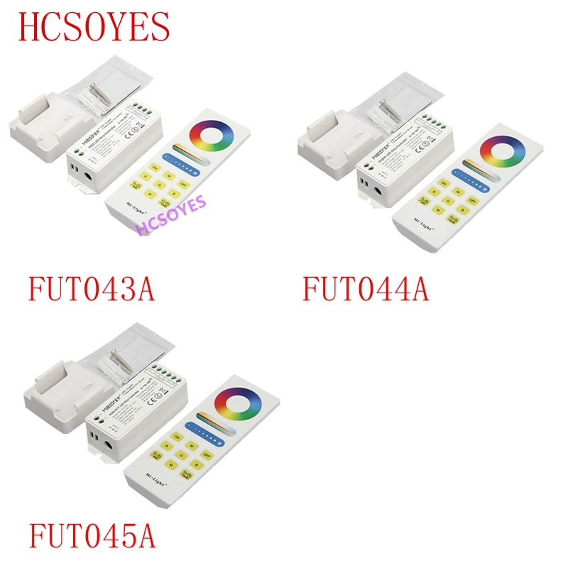 MIBOXER FUT045A RGB+CCT/FUT044A RGBW Smart LED Control System/FUT043 RGB+CCT LED Strip Controller WIFI APP smart Panel Remote