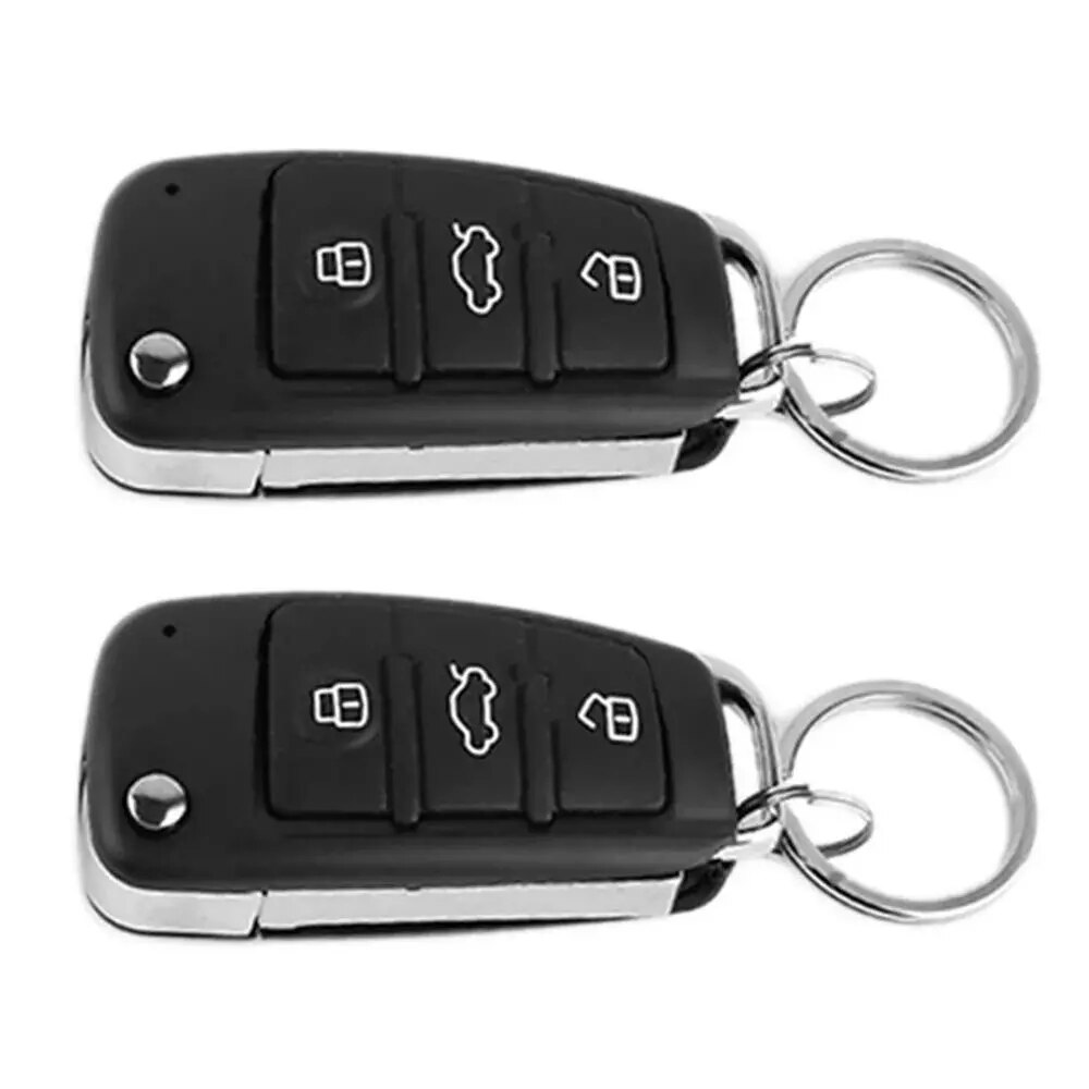 Fernbedienung Öffnen Stamm Universal- Auto Zentralen Verriegelung Anti-Diebstahl Alarm Gerät Keyless Eintrag Auto Türschloss Sicherheit Bausatz Elektronische