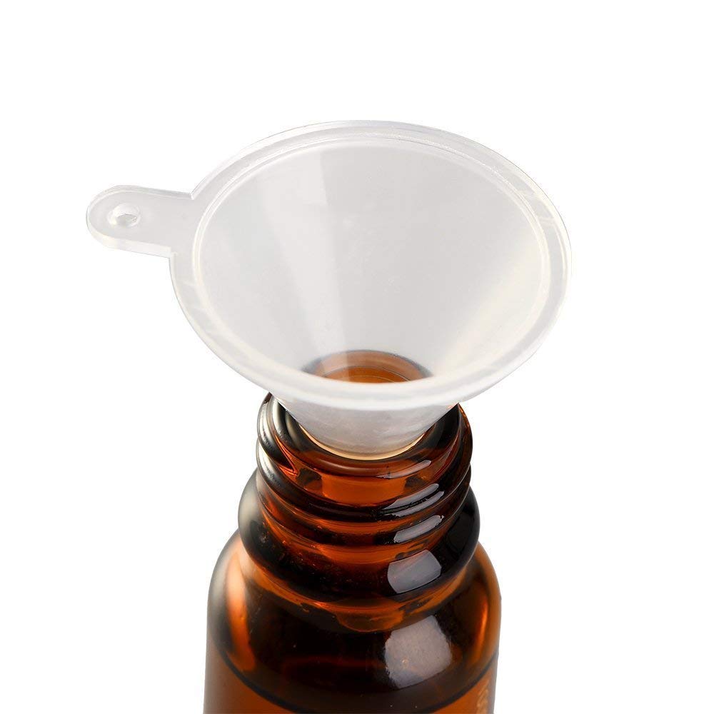 10 Stuks Mini Trechter Vullen Lege Fles Verpakking Tool Voor Reizen Plastic Mini Kleine Trechters Voor Parfum Vloeistof Essentieel