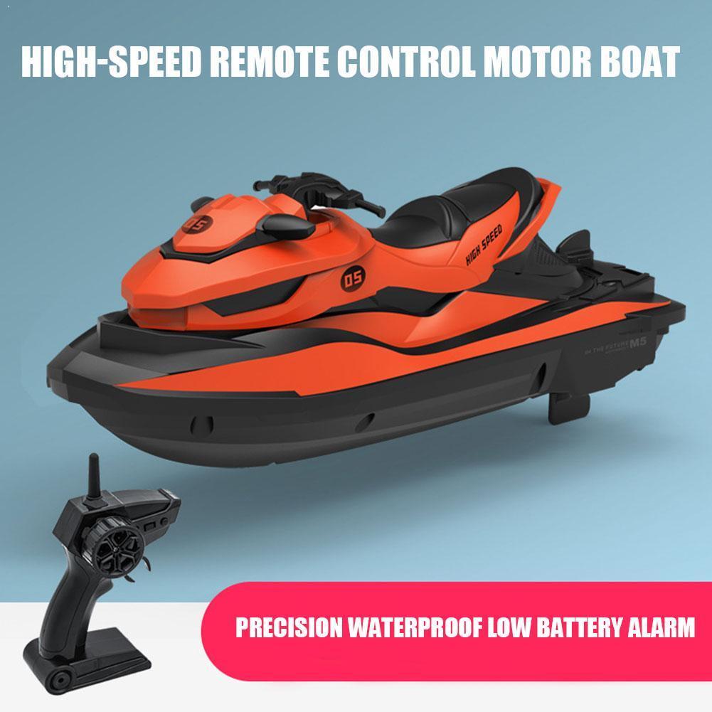 M5 2.4G Mini Afstandsbediening Rc Boot Motorboot Kinderen Educatief Speelgoed Leren In Model Speelgoed Voor Water Skiën kinderen S B8N4