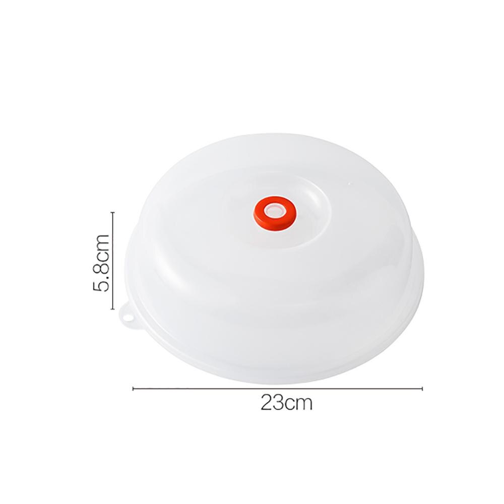 Microwave Food Anti-Sputtering Cover Heat Insulation Food Cover PP Food Splatter Guard Refrigerator Food Fresh Keeping Lid: Default Title