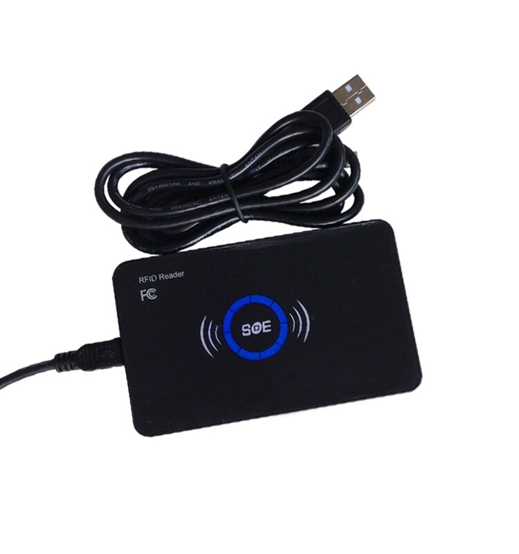 125 Khz Rfid-lezer EM4100 USB Proximity Sensor Smart Kaartlezer geen drive uitgevende apparaat EM ID USB voor Toegang controle