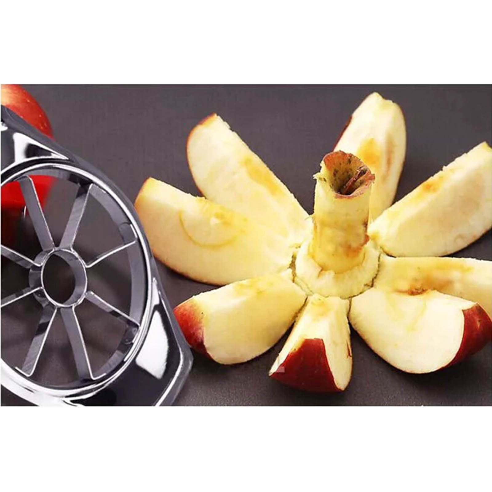 Fruit Slicer Enucleated knife Good Kitchen Stainless Steel suitable for cut apples pears About 15cm x 11cm