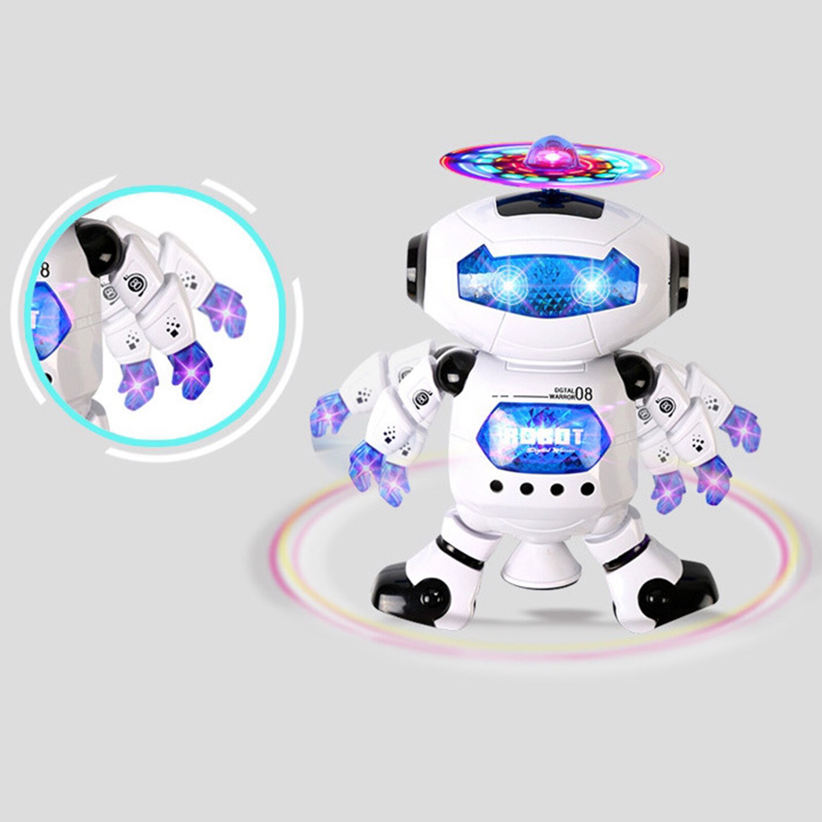 Robot Toys Sing Dance Robot for Boys Kids Toddler Robot 3-6 Year Old Age Xmas Birthday