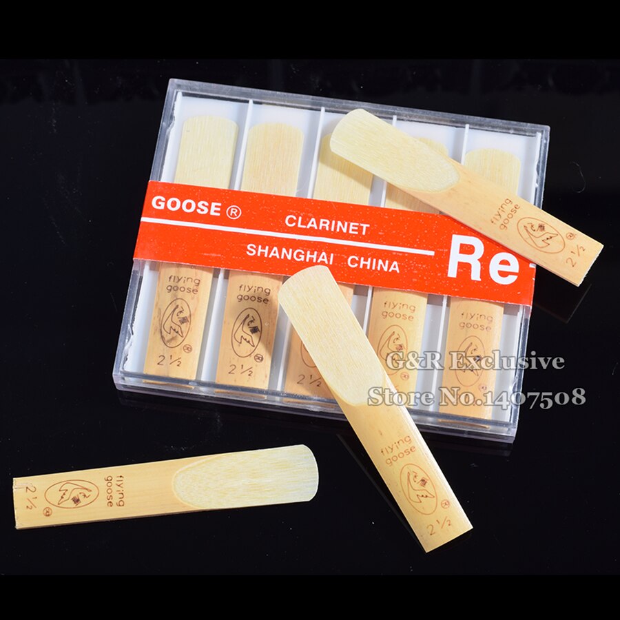 10 stuks bb klarinetrieten klarinetrietsterkte 2.5, 2 1/2,  blaasinstrument accessoires