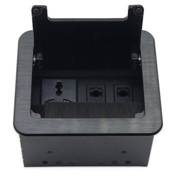 Wire Cable Grommet cable Management Box Power USB Hub Storage Box Hole Cover Wire Outlet Port Zinc Alloy