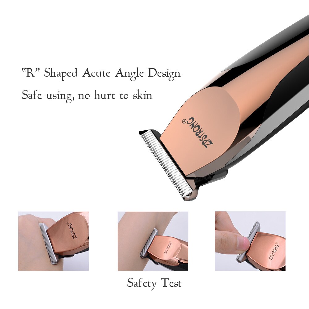 Hair Clipper Electric Hair Trimmer 0.1mm Hair Cutting Machine Beard Trimmer Haircut Machine Rechargeable Haircliper