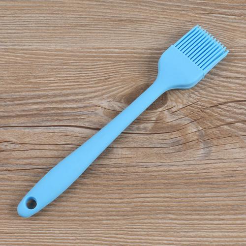 Small Silicone Pastry Brush Baking BBQ Basting Brush Baking Oil Brush Clear Handle Kitchen Cooking Baking Basting Tools: Blue
