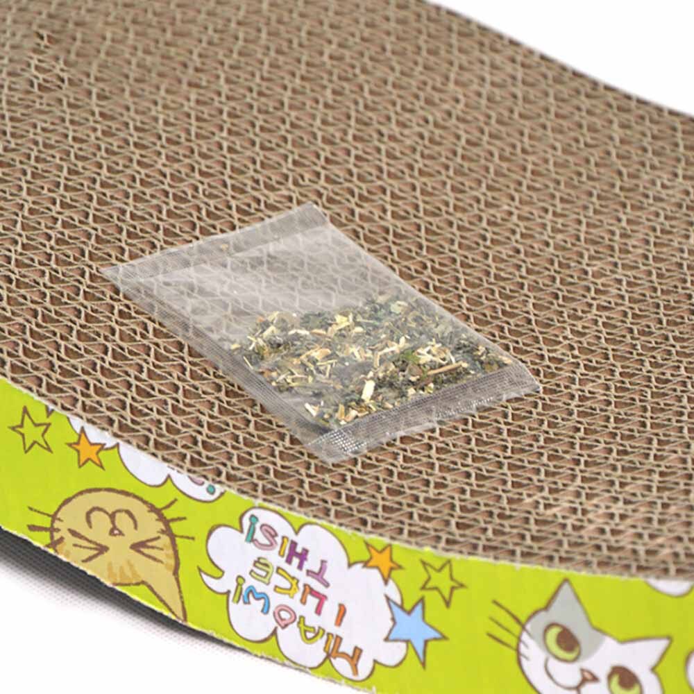1PCs Kat Speelgoed Kat Krasraad Pad Krassen Berichten Kitten Papier Pad M Vorm Katten Slijpen Nail Schraper Mat matras