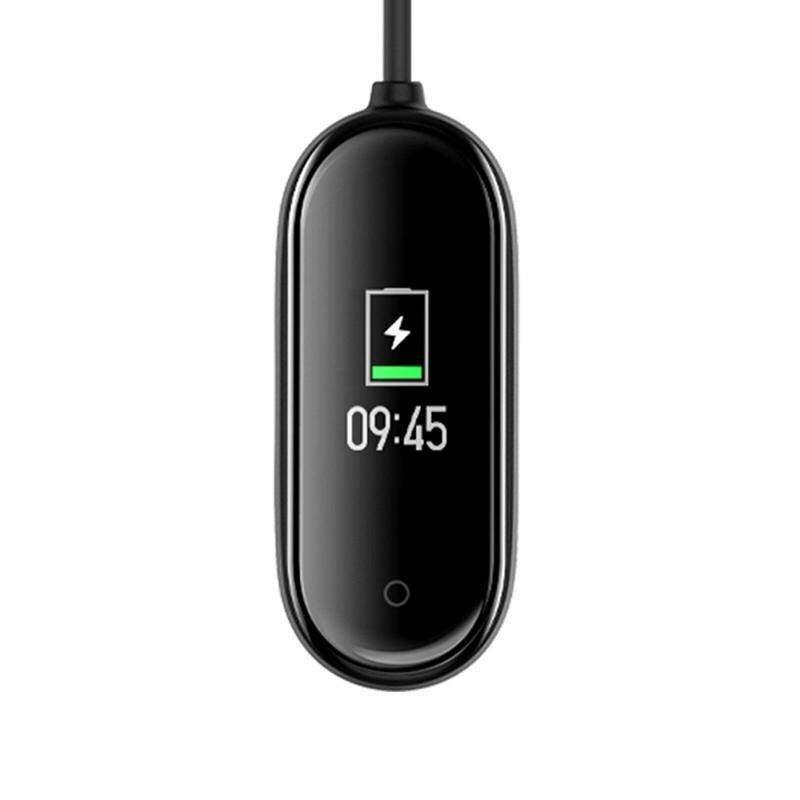 1m/20cm câble de charge pour Xiaomi Mi Band 4 Bracelet intelligent de remplacement pince USB TPE chargeur Dock directe accessoires intelligents