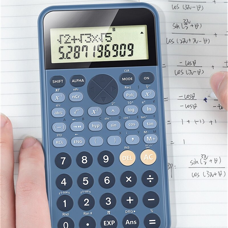 -Science Function Big Large Sn Calculator 240 Functions Power Fraction Hyperbolic for Students