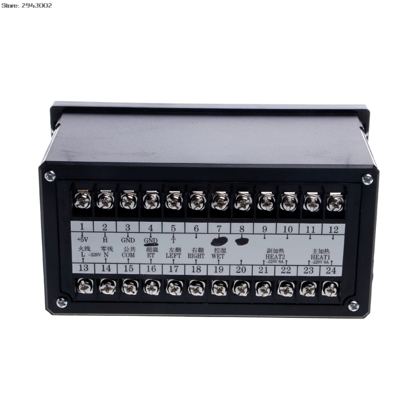 Contrôleur d'incubateur rmostat Hygrostat couveuse température humidité 4 écran