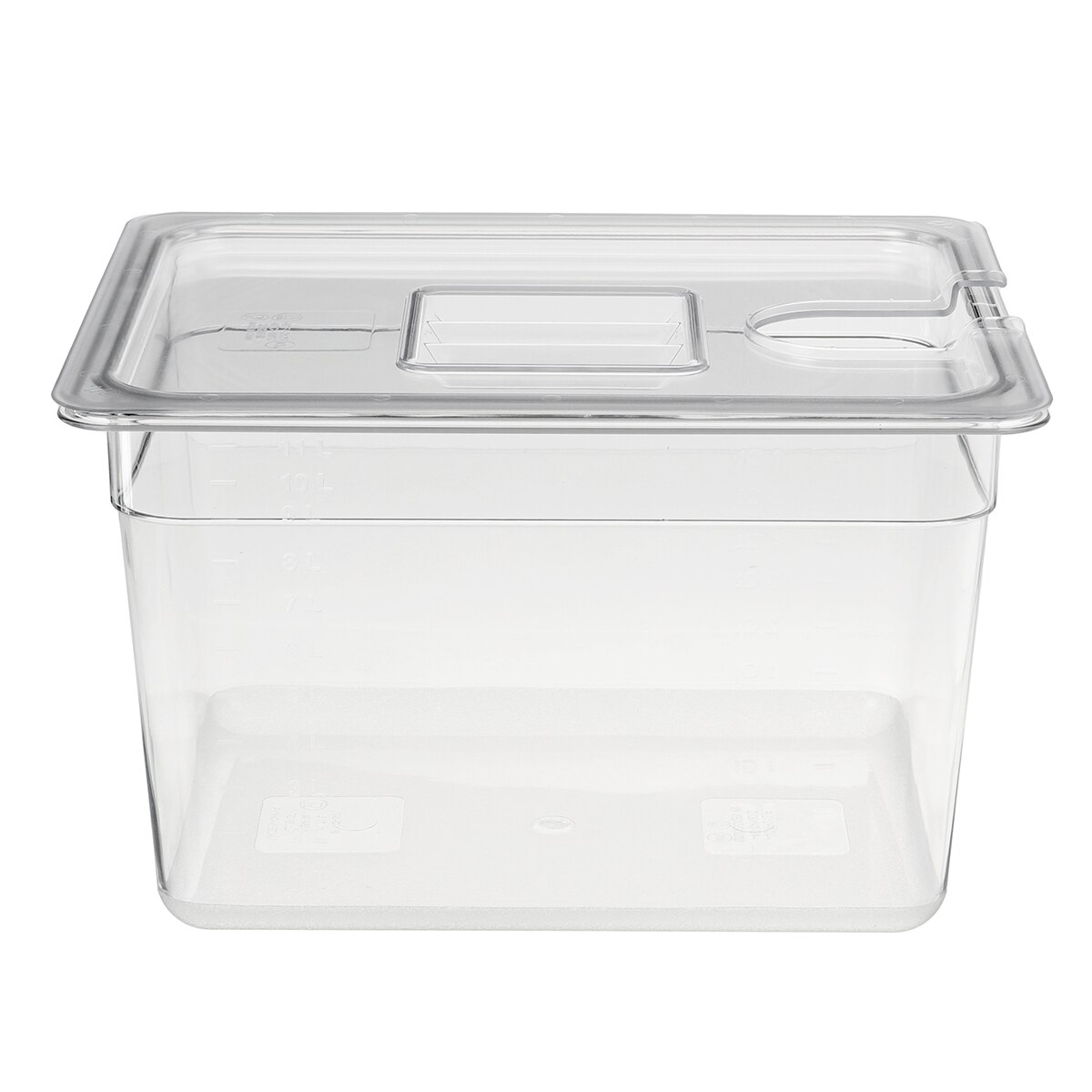 6L 11L Sous Vide Container Wasser Panzer mit Deckel für Zirkulator Sous Vide Kochen Eintauchen Langsam Herde Kochen Werkzeug