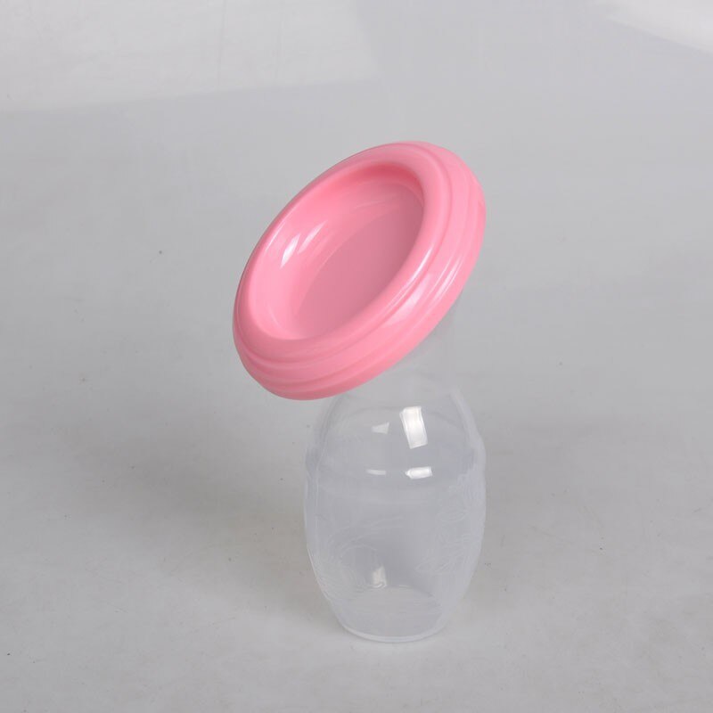 Baby Breast Milk Silicone Pumps USB PP BPA Free Baby Feeding Manual Breast Pump Partner Breast Collector Automatic Correction: P