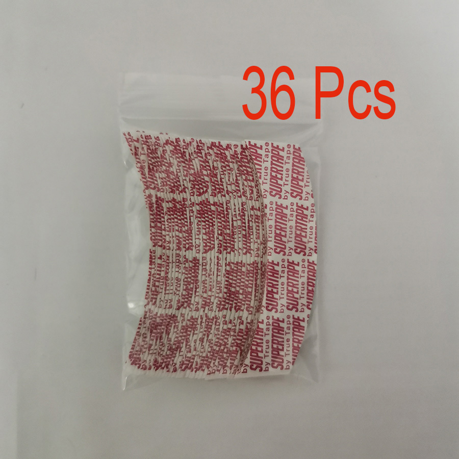 Adhesive Tape Waterproof Men Wig Lace And Pu SKin Tape Men Toupee Walker Tape Double-sided Ultra Hold Tape Hair System Tape: WHITE