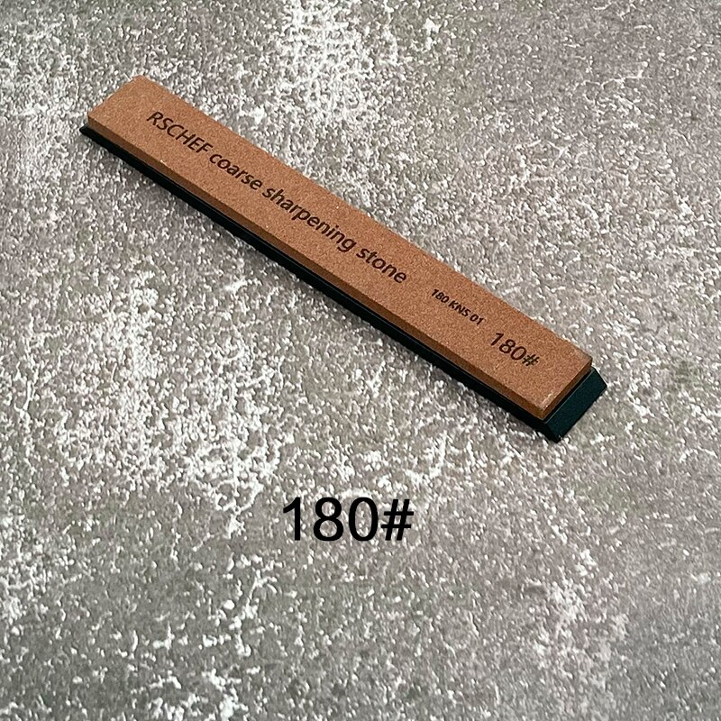 Whetstone Single sharpening stone Honing System white alundum 6pcs 120 240 400 600 1000 1500# knife sharpener Grindstone: 180 diamond
