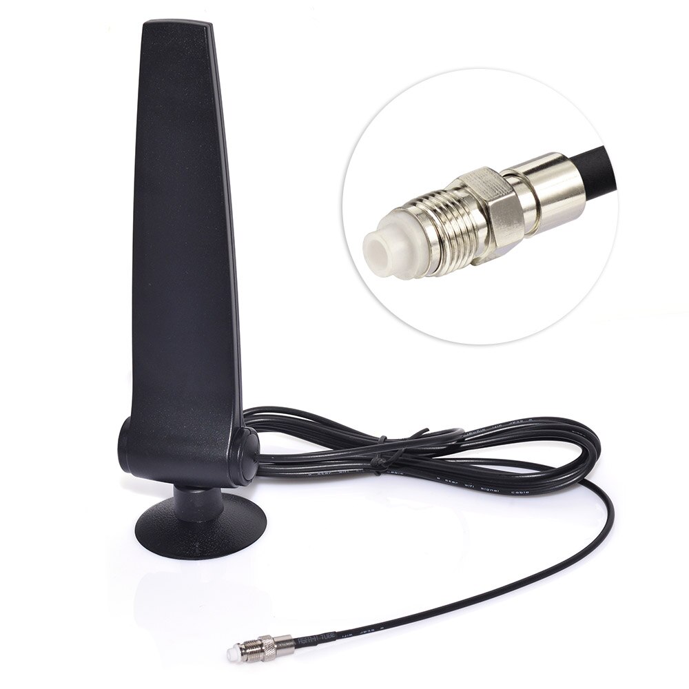 Eightwood Phone Holder With Antenna 890~960MHz LTE 4G Antenna Cellphone Signal Booster FME Male/Female Connector