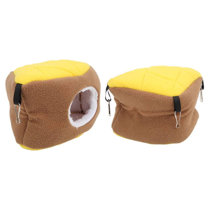 Winter Bird House Pineapple Bread Shape Winter Warm Birds Nest for Parrot