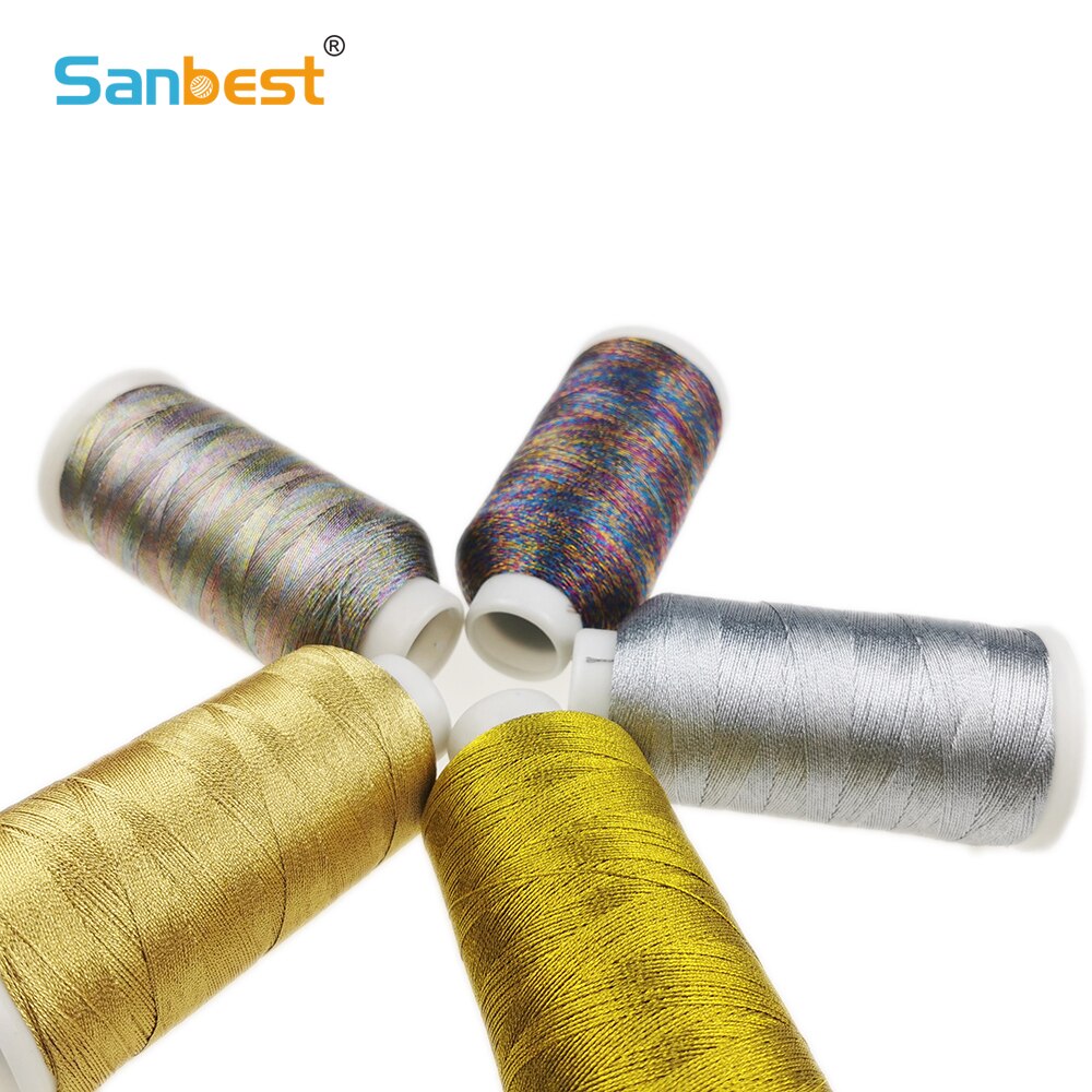 Sanbest – fil de tissage métallique à 9 brins, bijoux, fait à la main, Bracelet, point de couture, fil de tatouage,