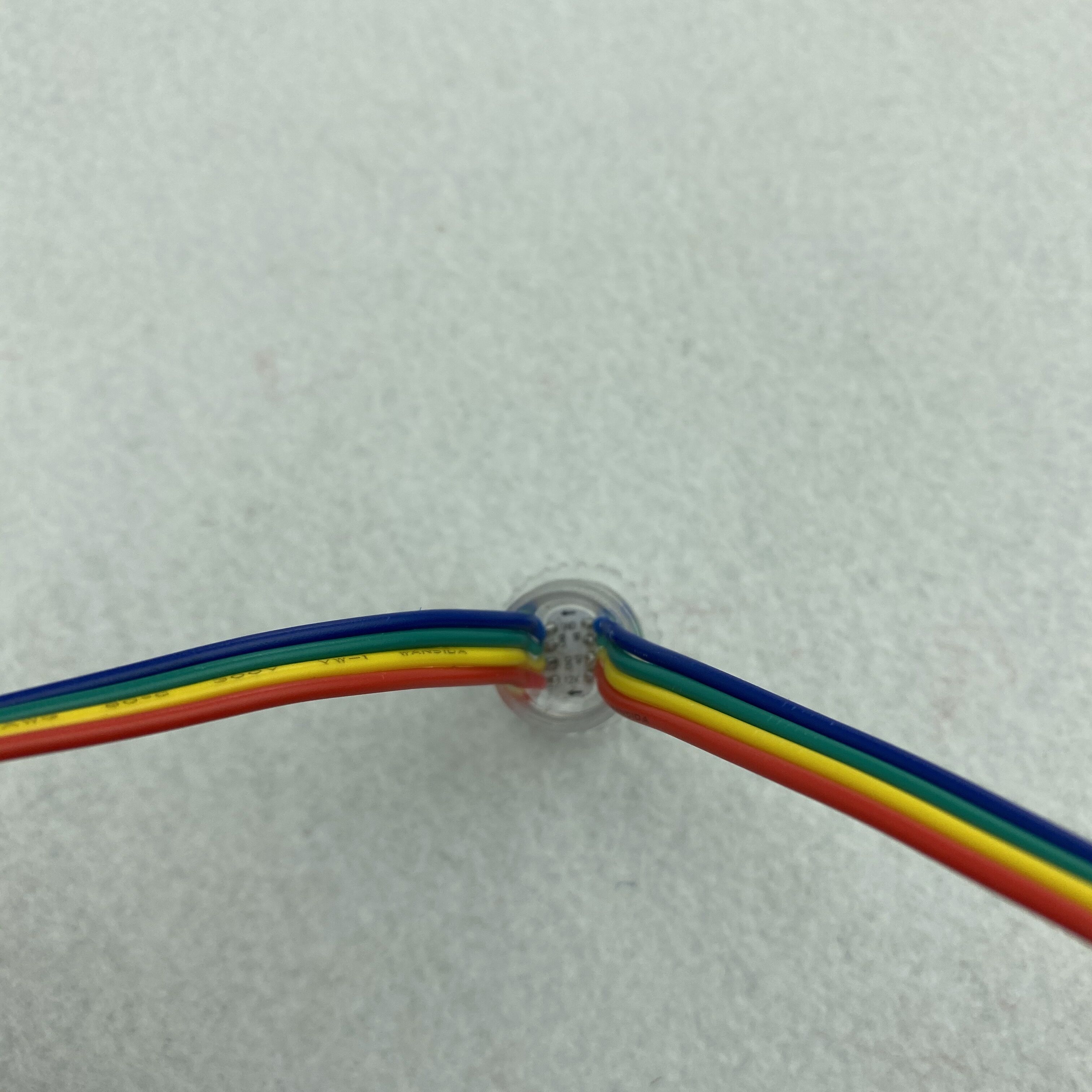 WS2815 DC12V addressable 16mm diameter;RGB full color led smart module;0.24W(one WS2815 LED);IP68;clear cover