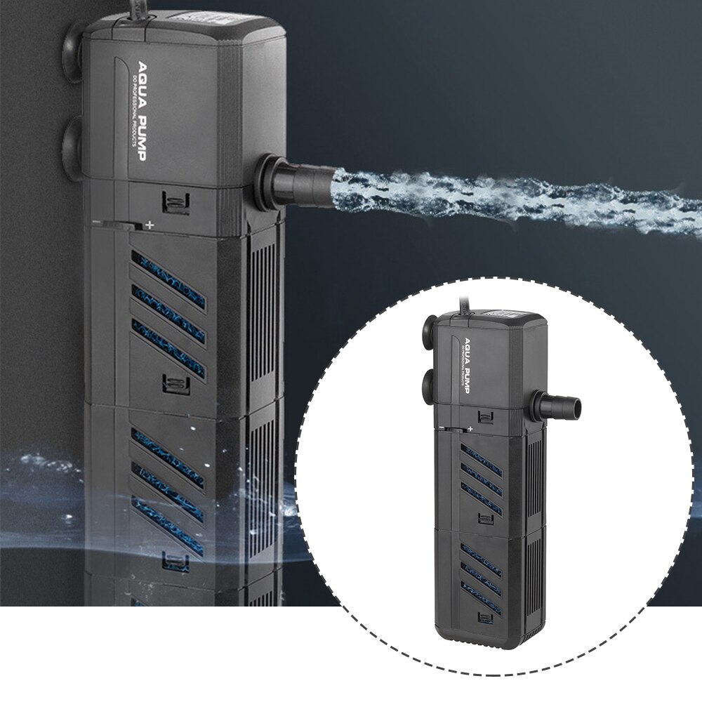 4 In 1 Aquarium Multifunction Filter Pump 500-1200... – Vicedeal