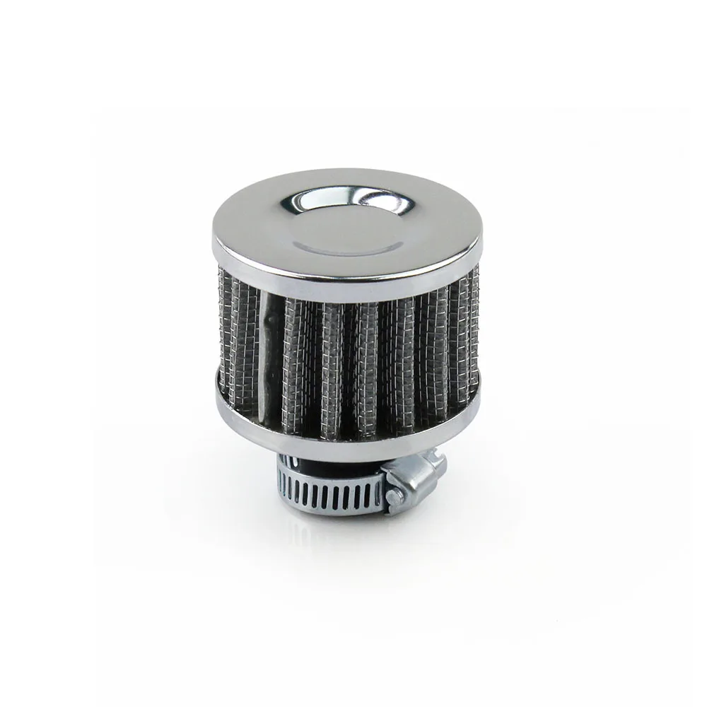 Filtro de aire R-EP para coche, entrada de aire frío para motocicleta, cubierta de ventilación de cárter de alto flujo, Mini filtros de ventilación universales, 12mm, 25mm: Verde militar