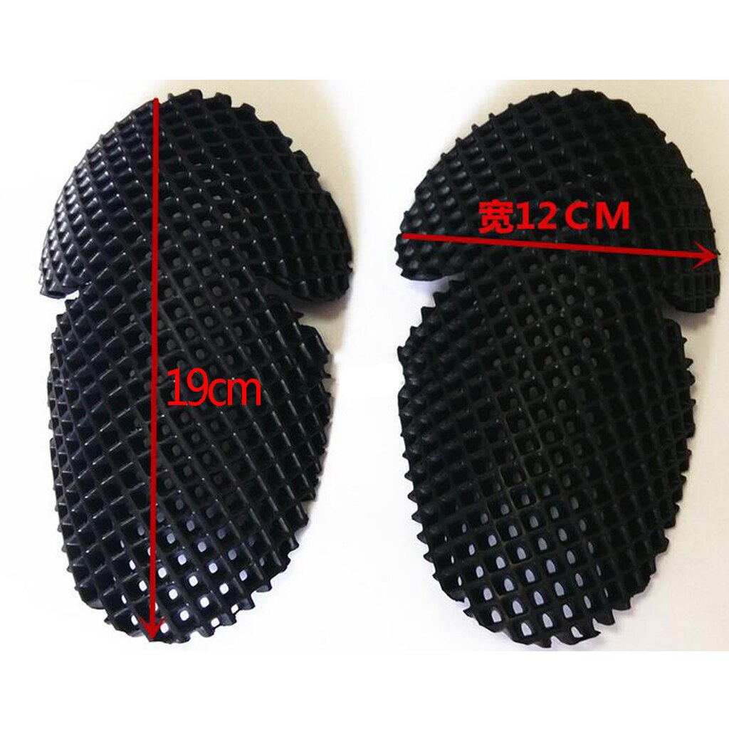 7 in 1 Motorcycle Jacket Lining Protective Gear Set Back Shoulder Elbow Pads Protector for Cycling Skating Bike Scooter, Black