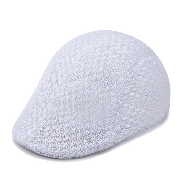 Casquette béret respirante d'été: WHITE