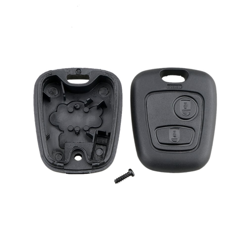 DIYKEY 2 pulsanti modificati chiave a distanza pieghevole Shell per