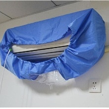 12x40 Cm Air Conditioning Cover Washing Wall Mounted Air Conditioner Cleaning Protective Dust Cover Clean Tool