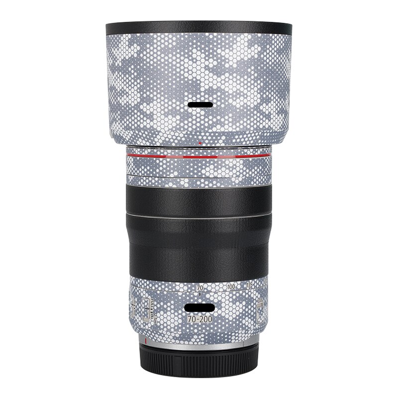 RF70-200 F4/Rf 70200 Lens Vinyl Decal Skin Wrap Cover Voor Canon RF70-200mm F4 L Is Usm Lens Sticker cover Film: Mamba Gray