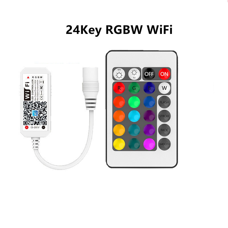 Magic Home Wireless WiFi Controller DC5V 12V 24V RGB/RGBW IR RF For WS2811 WS2812B Single Color RGB RGBW LED Strip: green