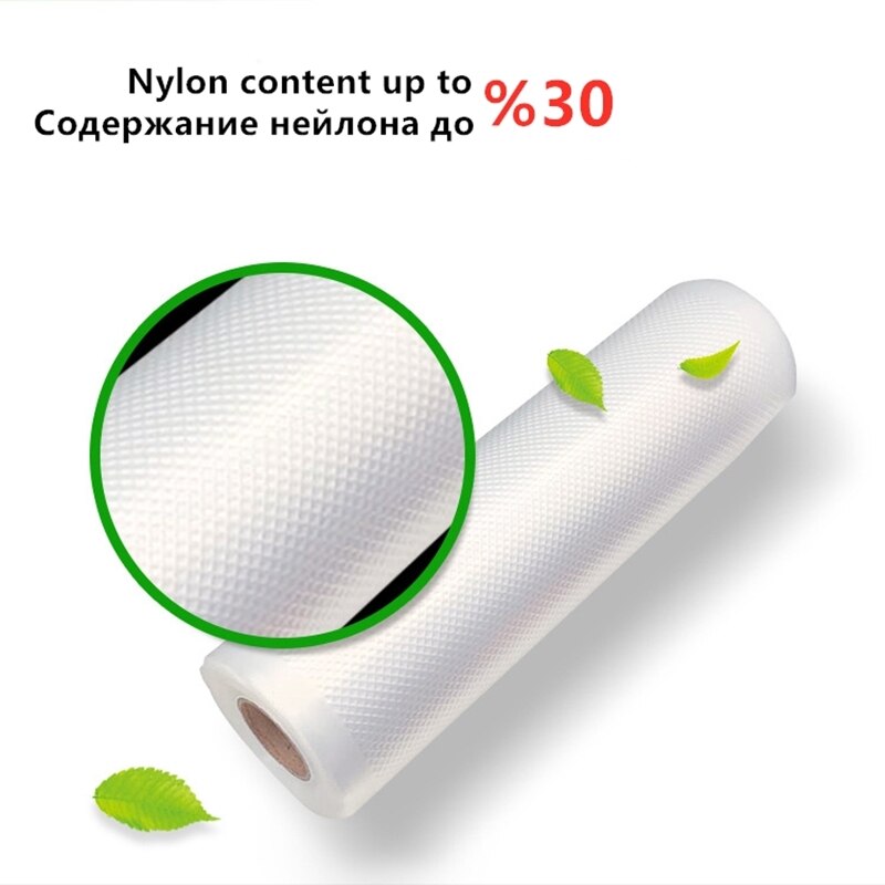 2 rolki robić kuchni robić jedzenia worek próżniowy worki robić odkurzacza worki robić przechowywania robić pakowania rolek uszczelniających 12/15/20/22/25/28*500cm jedzenie świeże