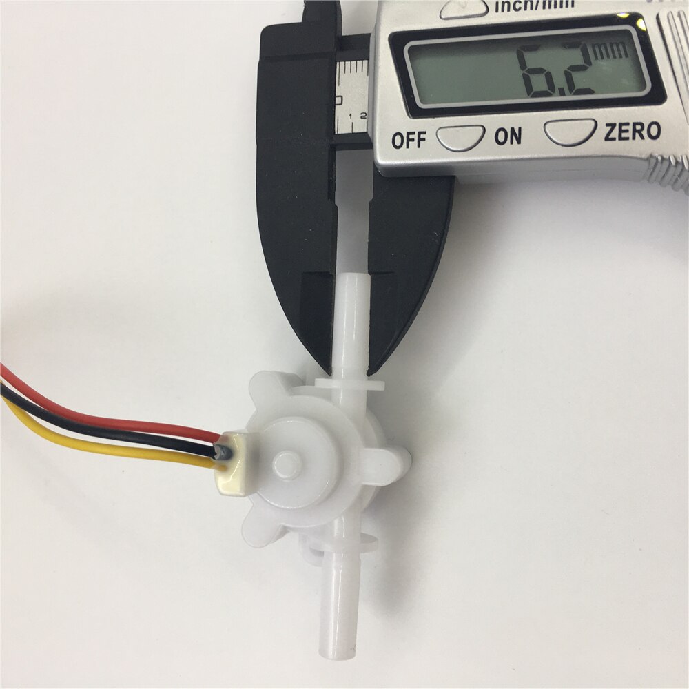 6mm quick fit Plastic Hall water flow sensor meter