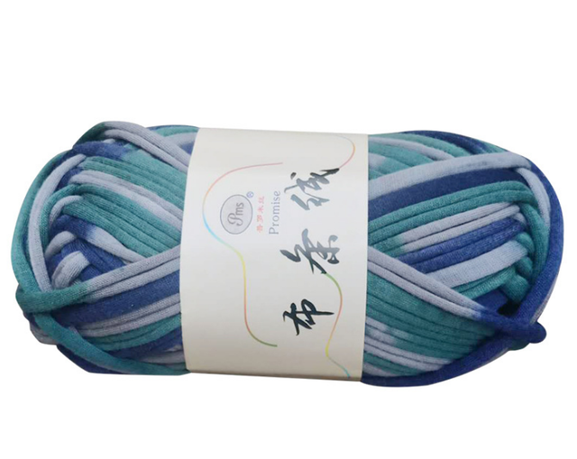 Tira de hilo de tela colorida gruesa para tejer a mano, 100g/cm de ancho de 2,8 bola, hilo de ganchillo para DIY, hilo de cesta de alfombra hecho a mano: 13