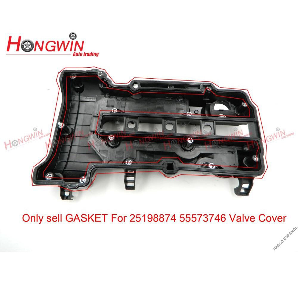 Genuine No.:25198874 55573746 Camshaft Engine Valve Cover Gasket Fits GM Chevy Cruze Sonic Trax Buick Fits Chevrolet Fits 1.4L