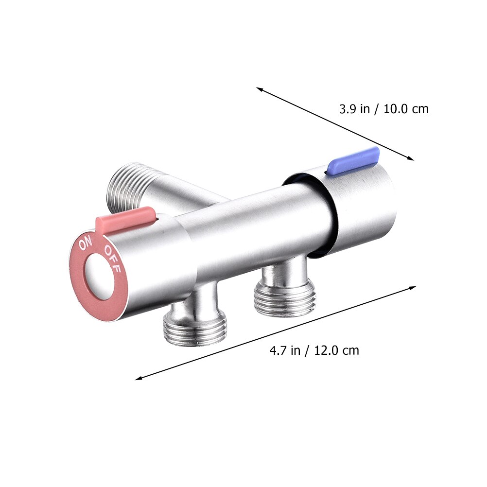 Water Shut Off Valves 1-in 2-out Stop Valves Angle Stop Valves Accessory