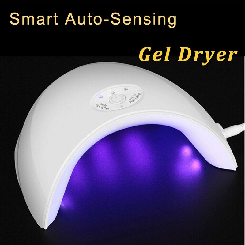 Multifunctionele LED Smart Inductie Nail Lichttherapie Machine Droger 36W Nagellak Droger Lamp Gel Acryl Curing light Spa Kit