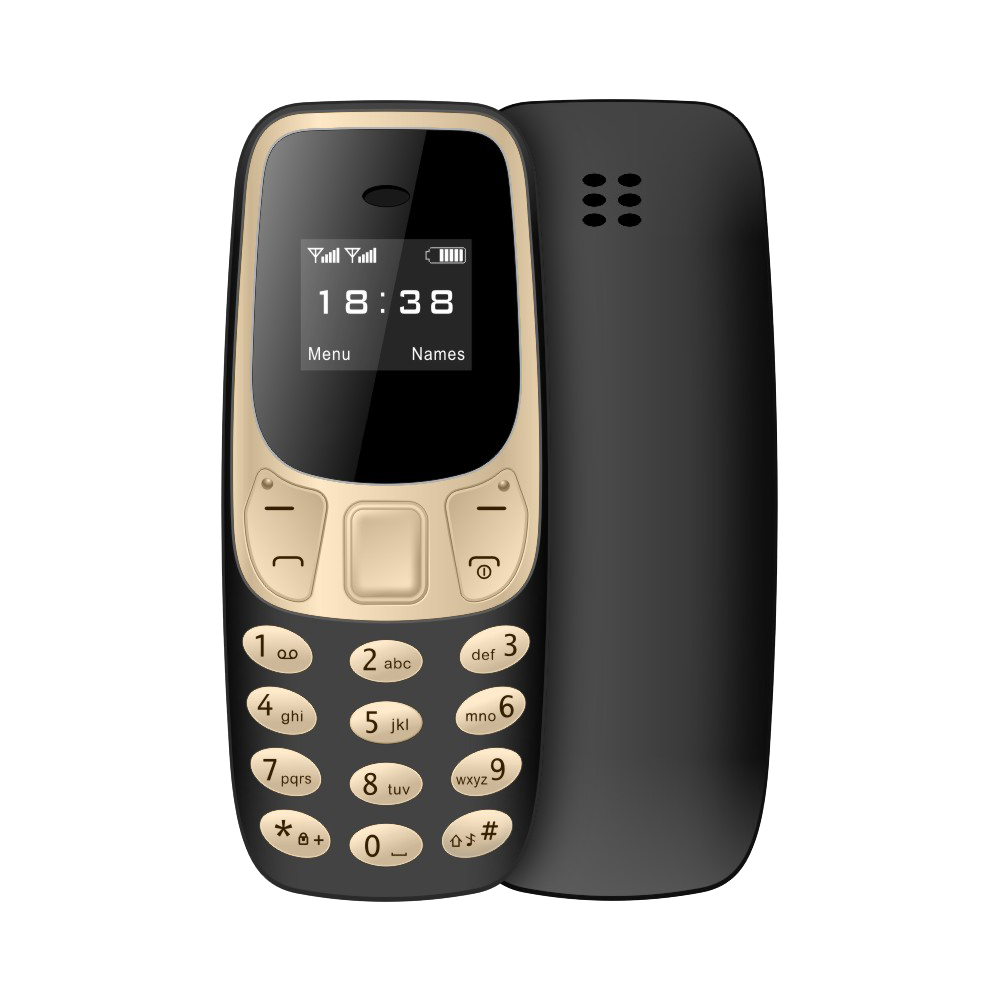 SERVO Kleine Mobiele Telefoon Bluetooth Dialer Magische stem Lage Straling Telefoongesprek Opname 2/3 SIM GSM Ontgrendeld Mini Mobiel: WHITE