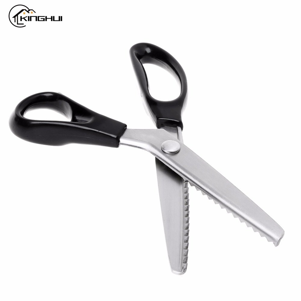 3/5/7Mm Zigzag Naaien Cut Dressmaking Tailor Shear Pinking Schaar Rvs Kant Schaar Leer craft Stof Schaar